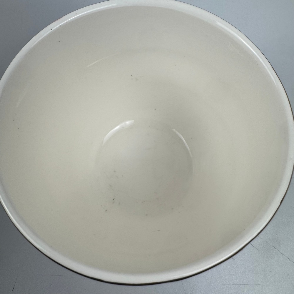 Vintage Ben Rickert Ceramic‎ Planter Shell Fan Motif Gold Trim Art Deco Style - Picture 6 of 8
